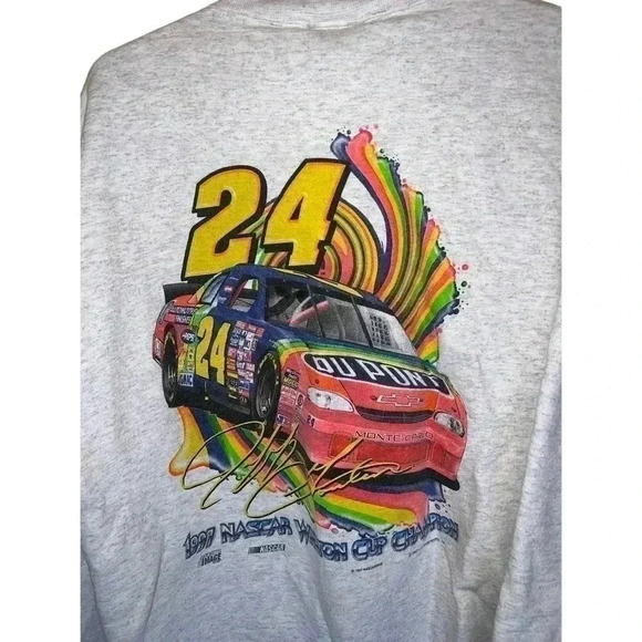 VINTAGE 1997 JEFF GORDON CREWNECK - Picture 2 of 11